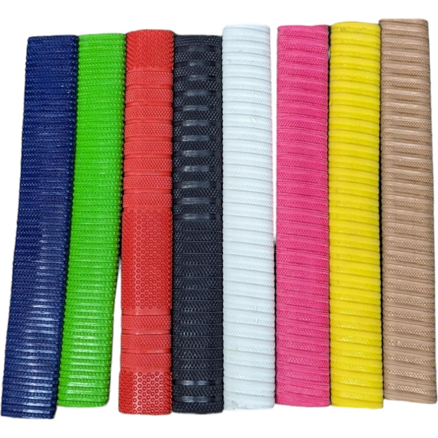 Empuñaduras de Bate de Cricket Bratla - Goma Premium, Paquete de 4