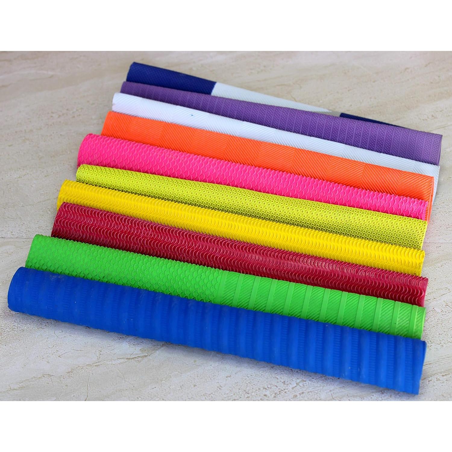 Agarre de Bate de Cricket StonKraft - 10 Piezas Multicolor