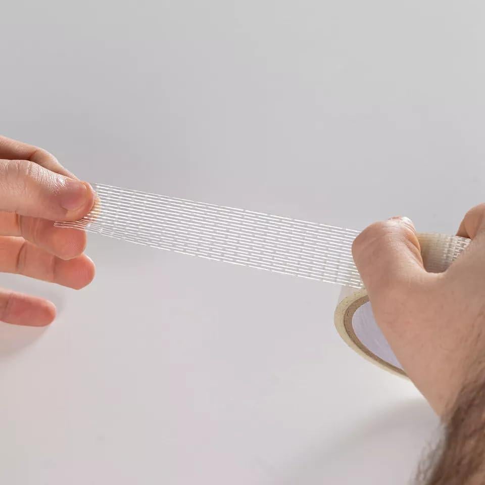 Set de 2 Rollos de Cinta de Fibra de Vidrio Skyhi 25mm x 10m