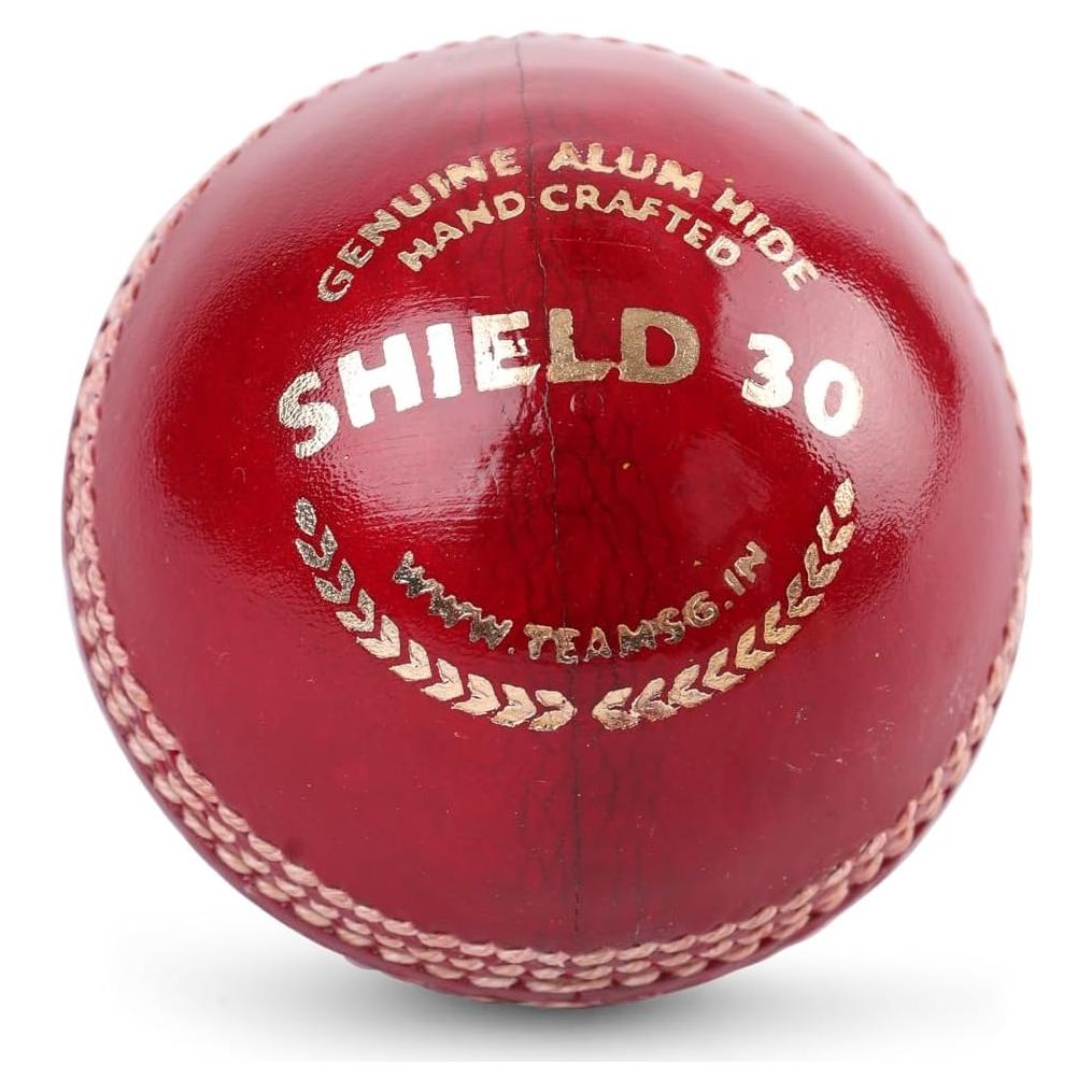 Pelota de Cricket de Cuero SG Club Rojo Tamaño Estándar 159g