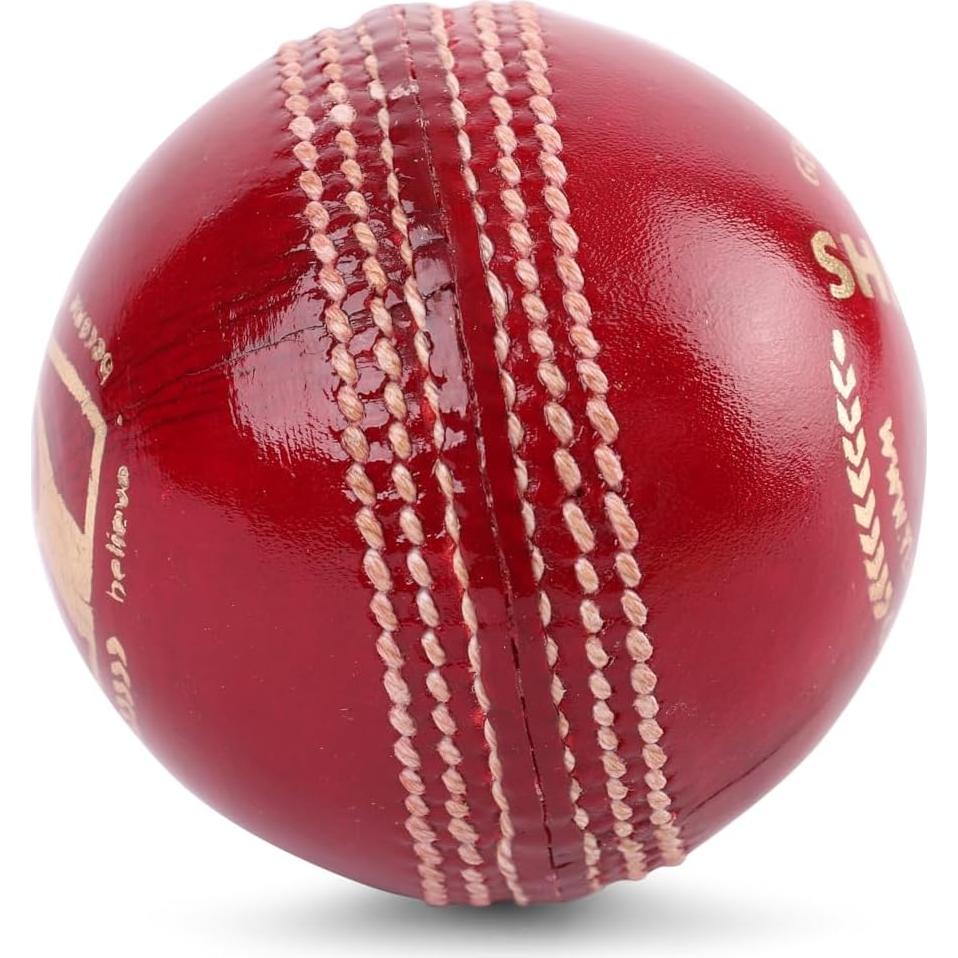 Pelota de Cricket de Cuero SG Club Rojo Tamaño Estándar 159g