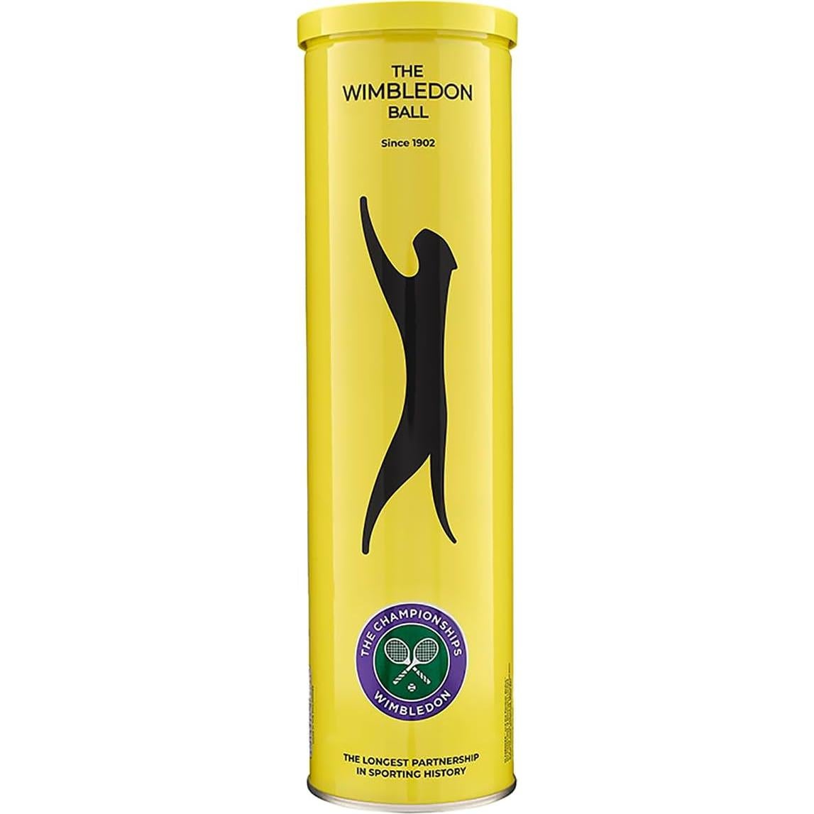 Pelotas de Tenis Slazenger Wimbledon - Lata de 4 Unidades