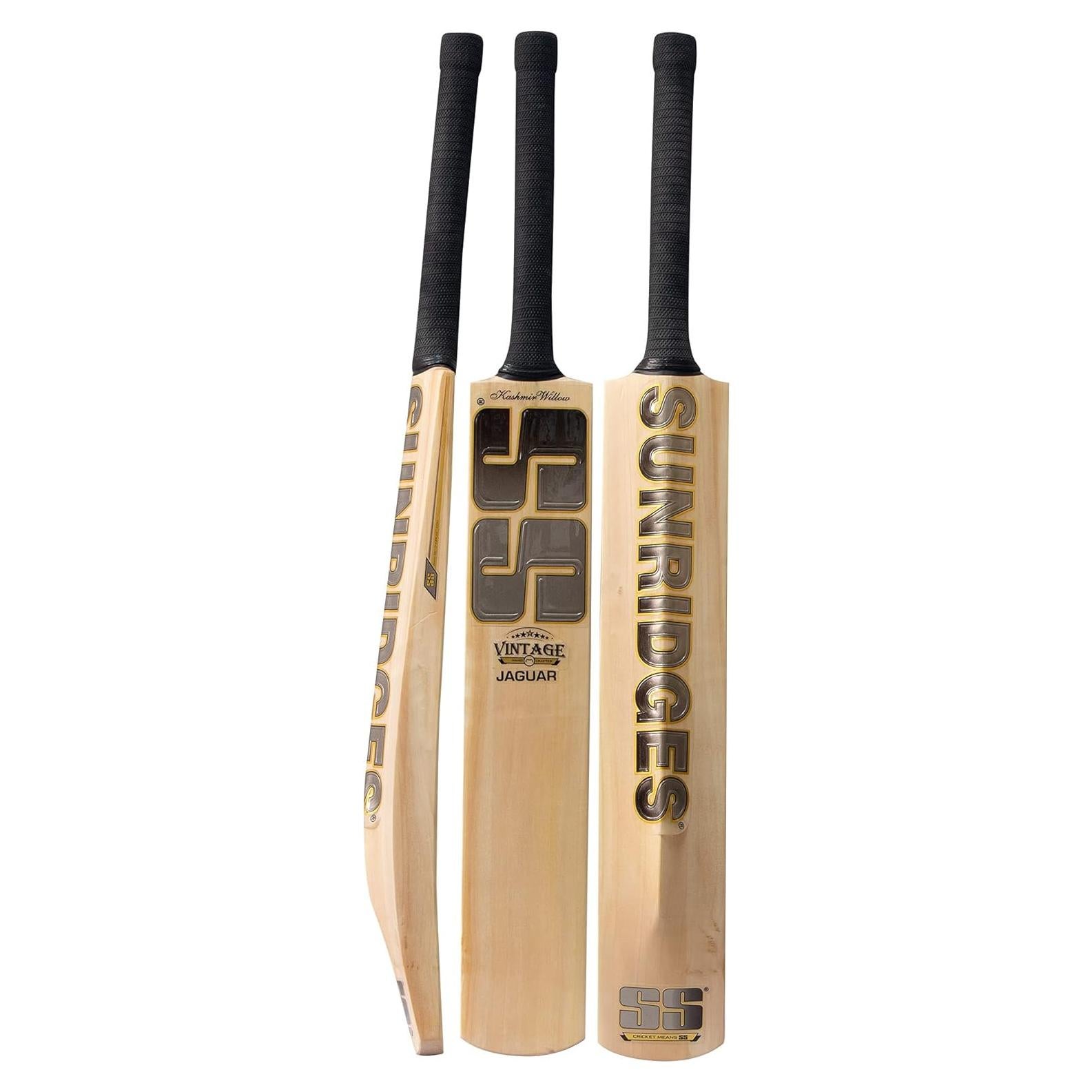 Bate de Cricket SS Jaguar Vintage - Madera de Kashmir Adulto