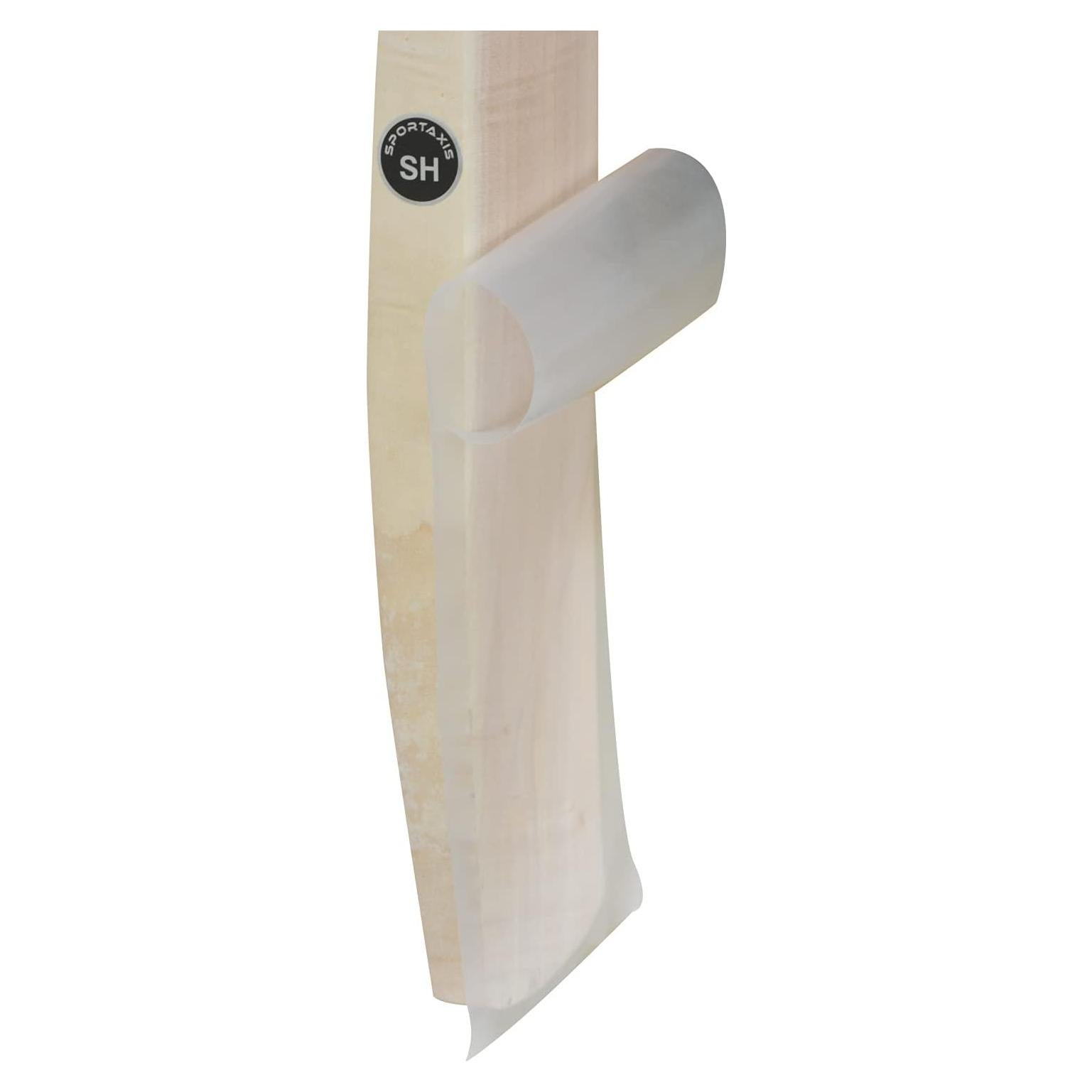 Hoja Antidesgaste para Bate de Críquet SPORTAXIS - Transparente - Paquete de 2