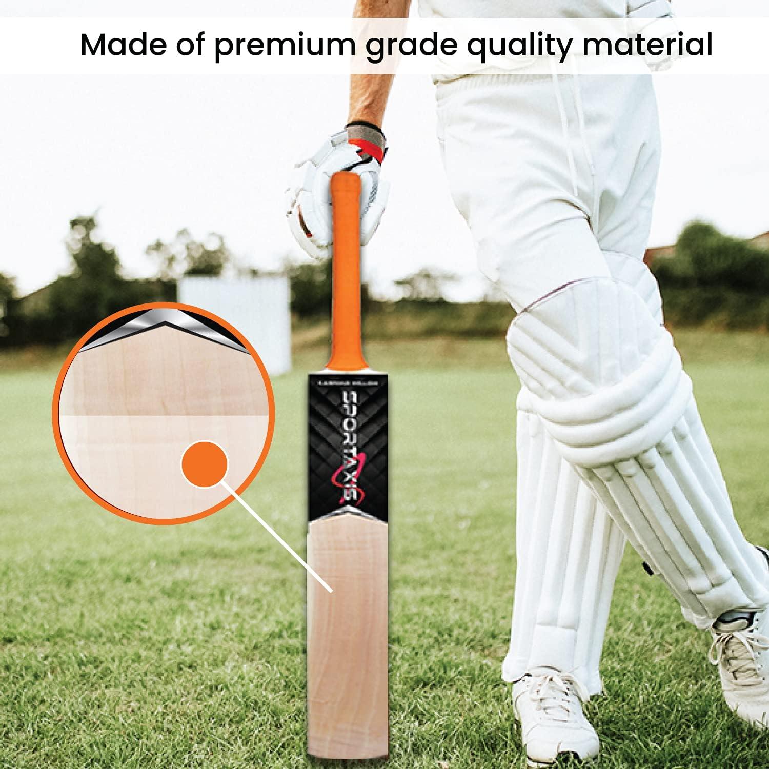 Hoja Antidesgaste para Bate de Críquet SPORTAXIS - Transparente - Paquete de 2