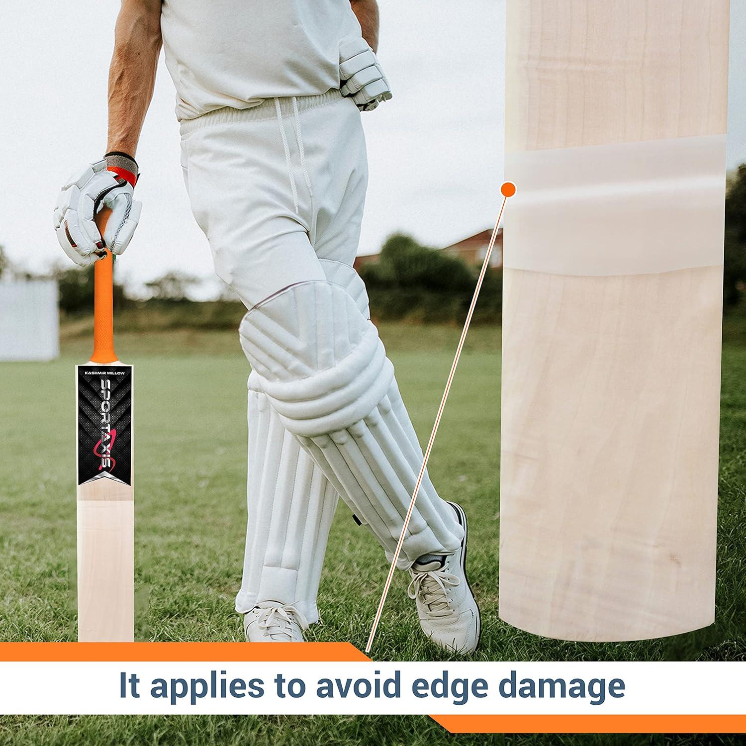 Hoja Anti Rasguños Sportaxis para Bate de Cricket - Transparente