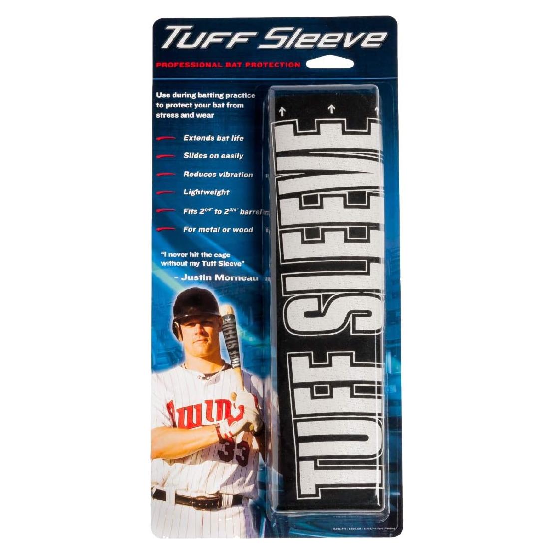 Protector de bate Markwort Tuff Sleeve 2.25" a 2.75" Negro