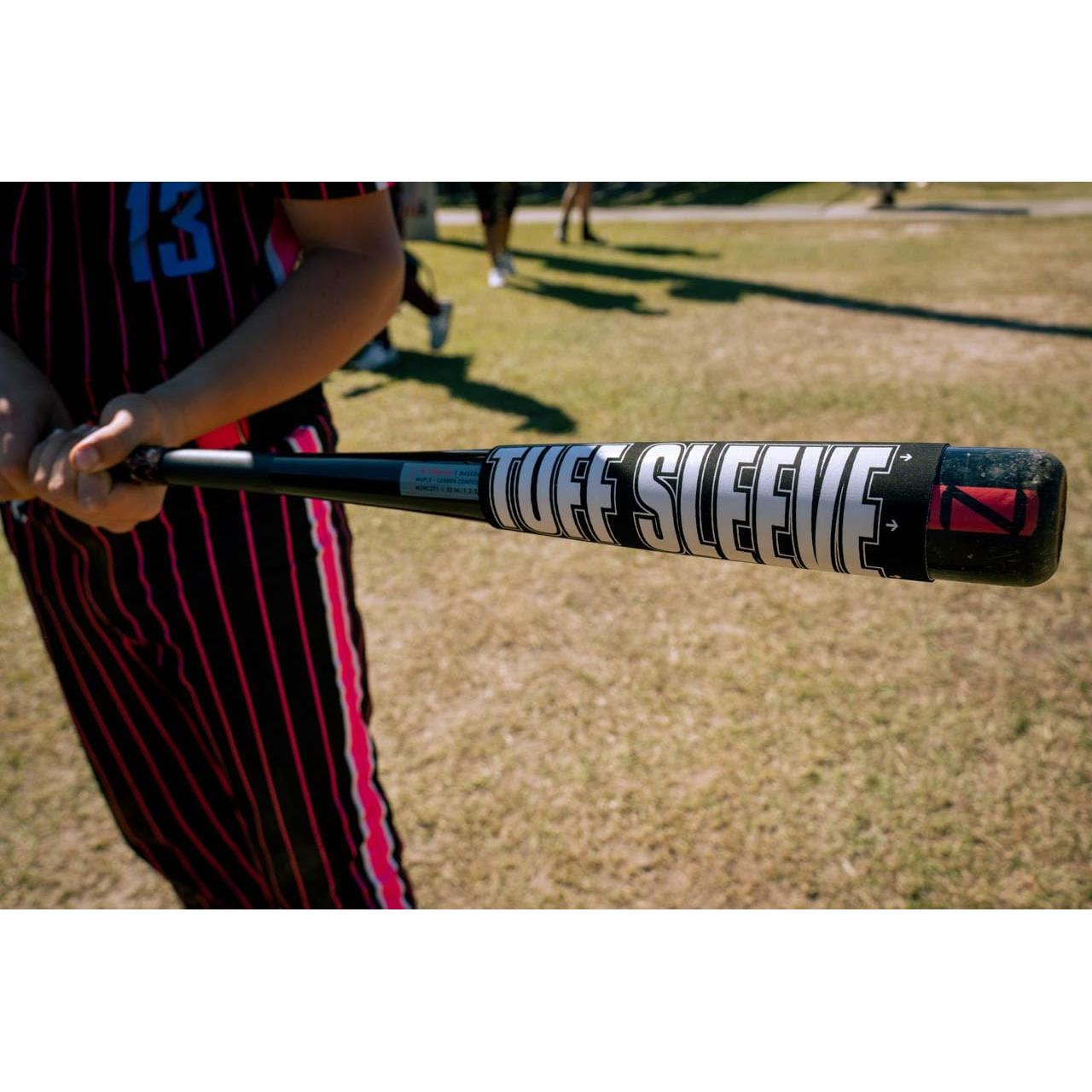 Protector de bate Markwort Tuff Sleeve 2.25" a 2.75" Negro