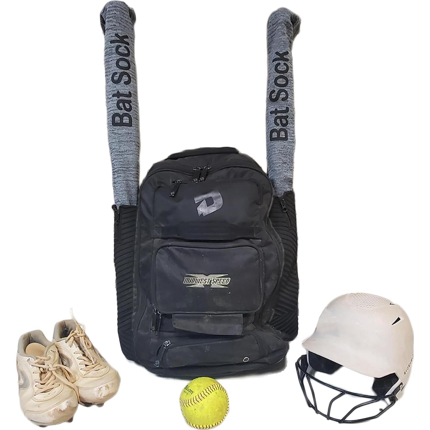 Funda de Bate de Béisbol Hat Shark Batsock Gris 88.9 cm