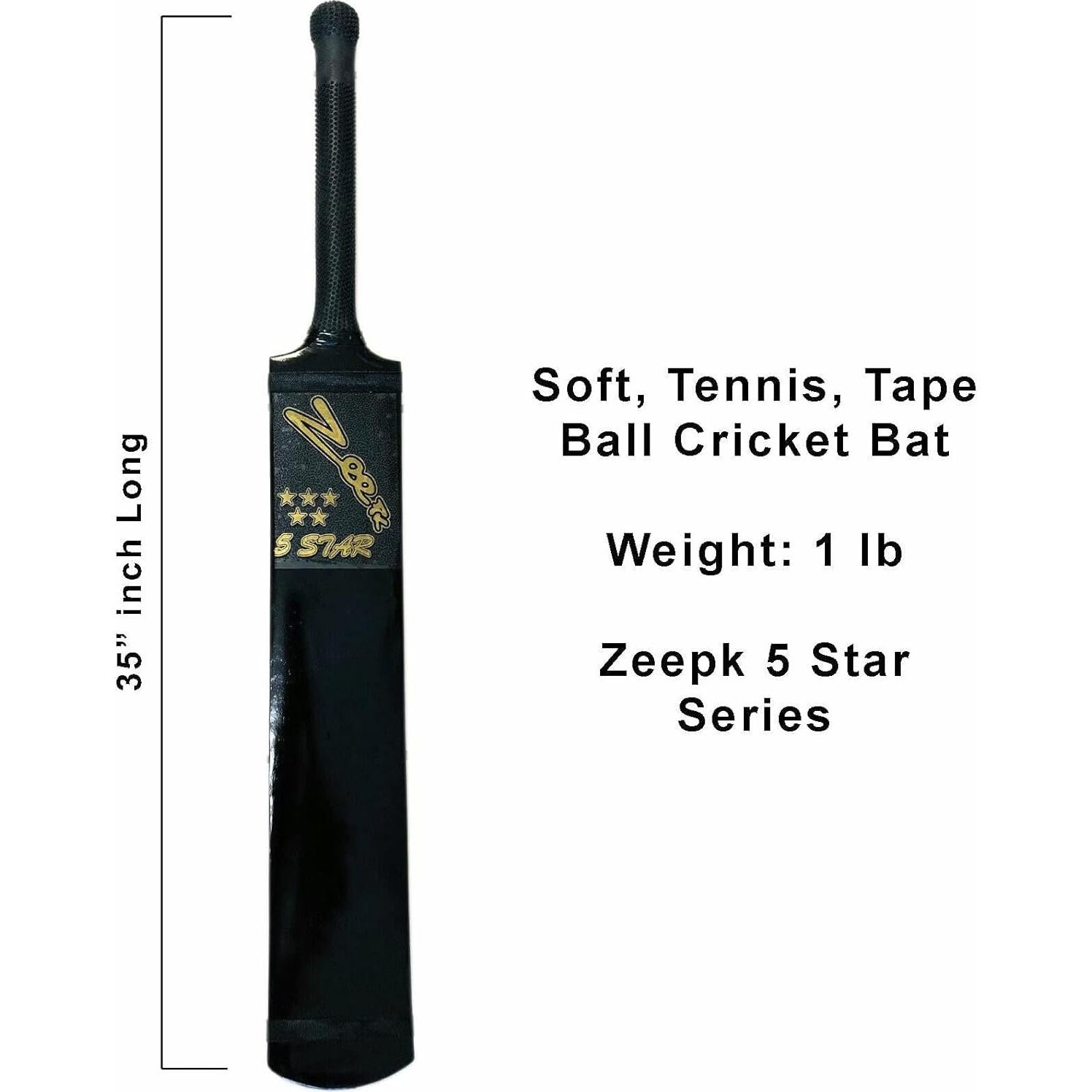 Bate de Cricket Liberty Supply Madera de Cachemira Adulto 76cm