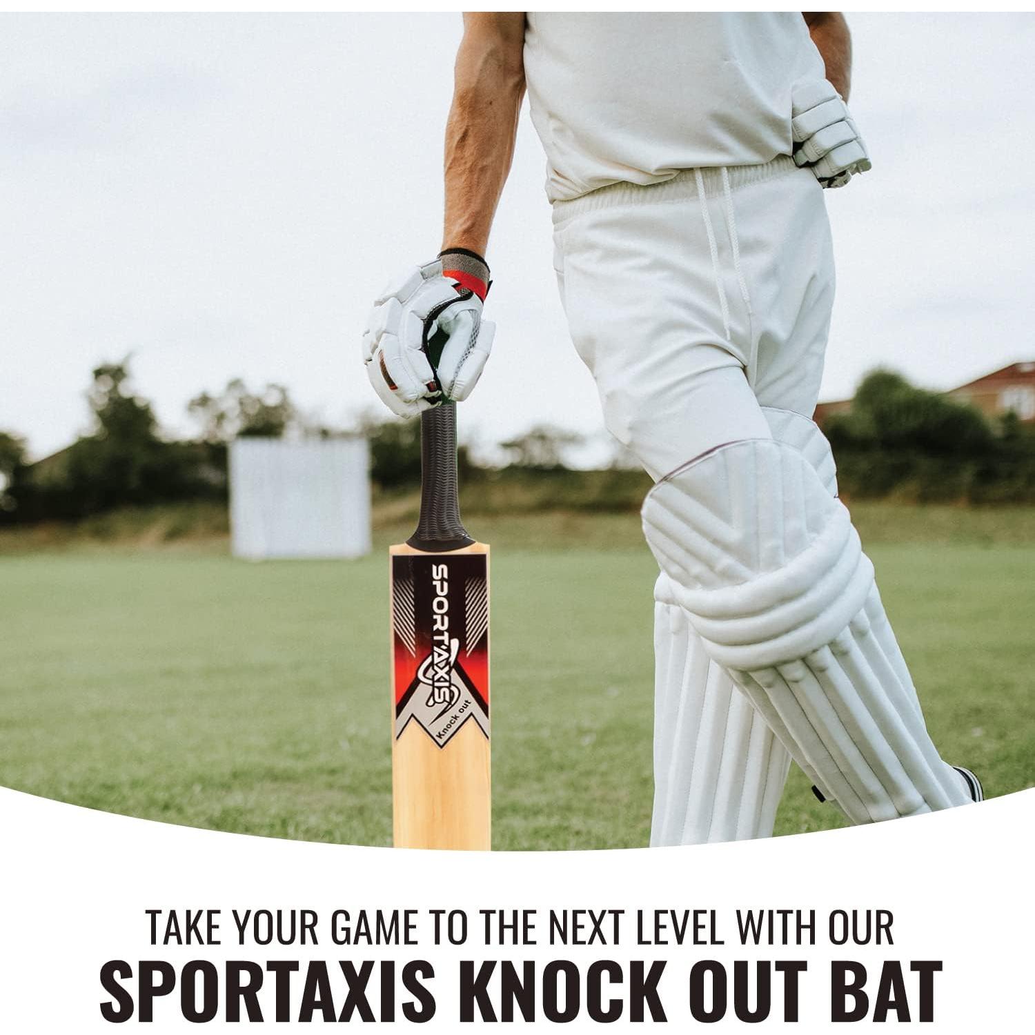 Bate de Cricket de Madera Sportaxis Kashmir Willow 95cm