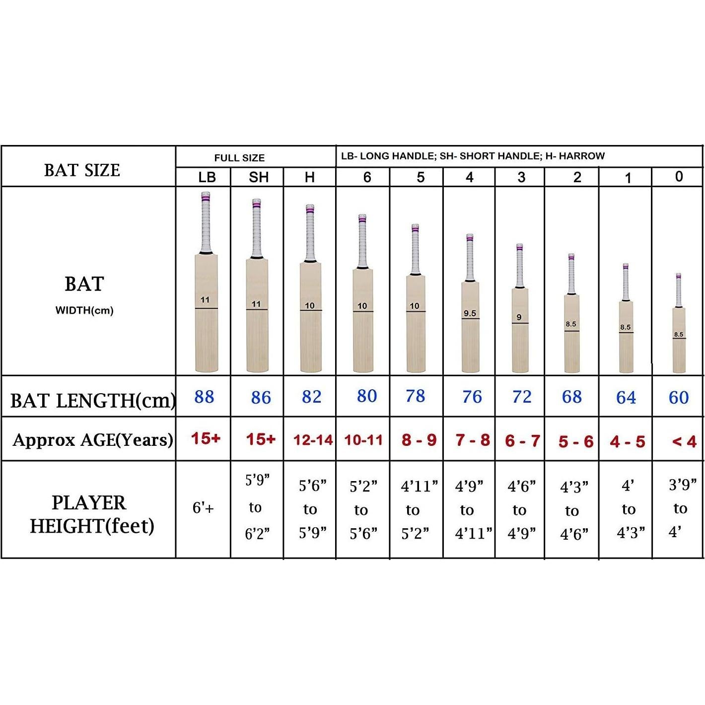 Bate de Críquet SS Magnum de Sauce de Cachemira Adulto