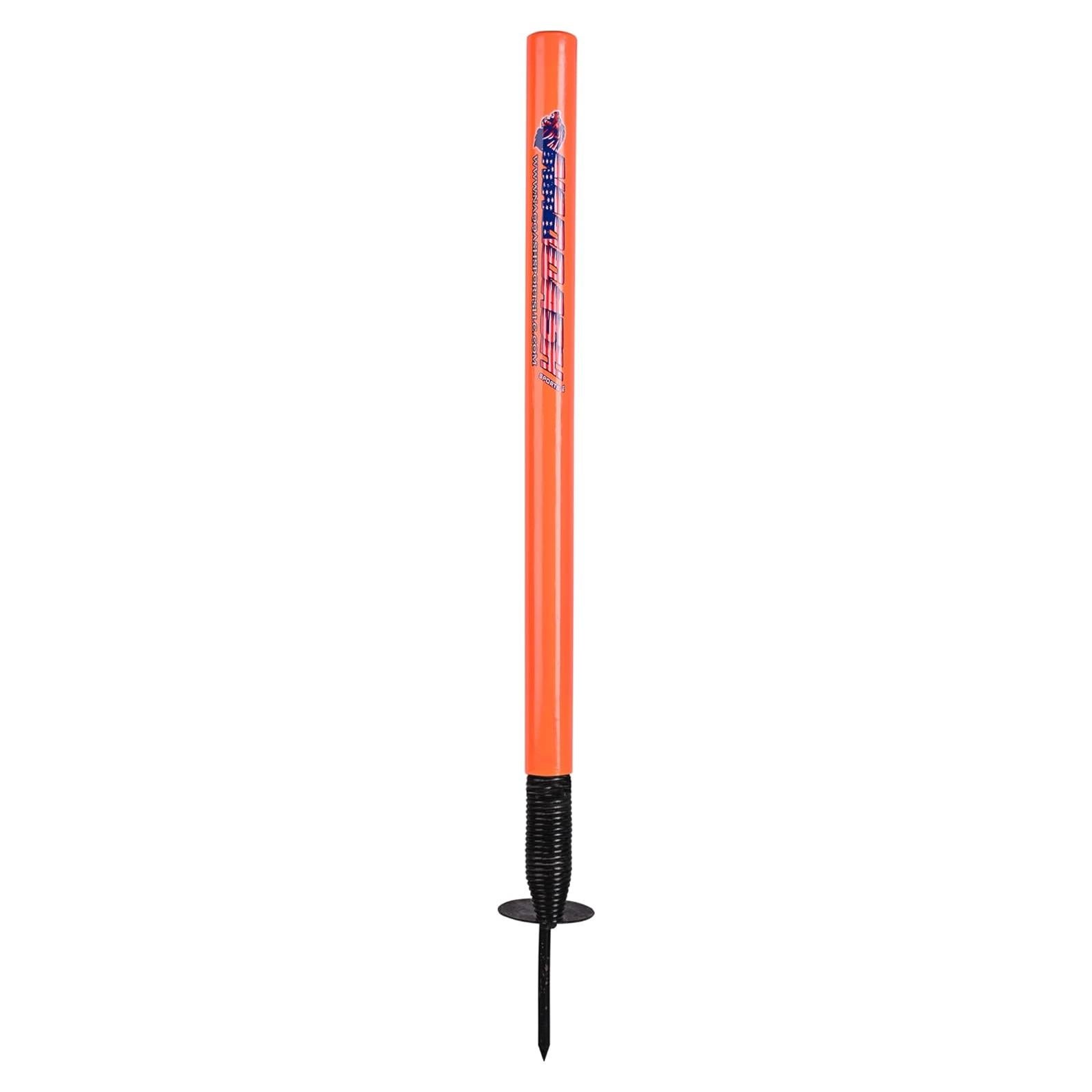 Wicket de Objetivo de Cricket Naqqash Sports 28" Metal Naranja