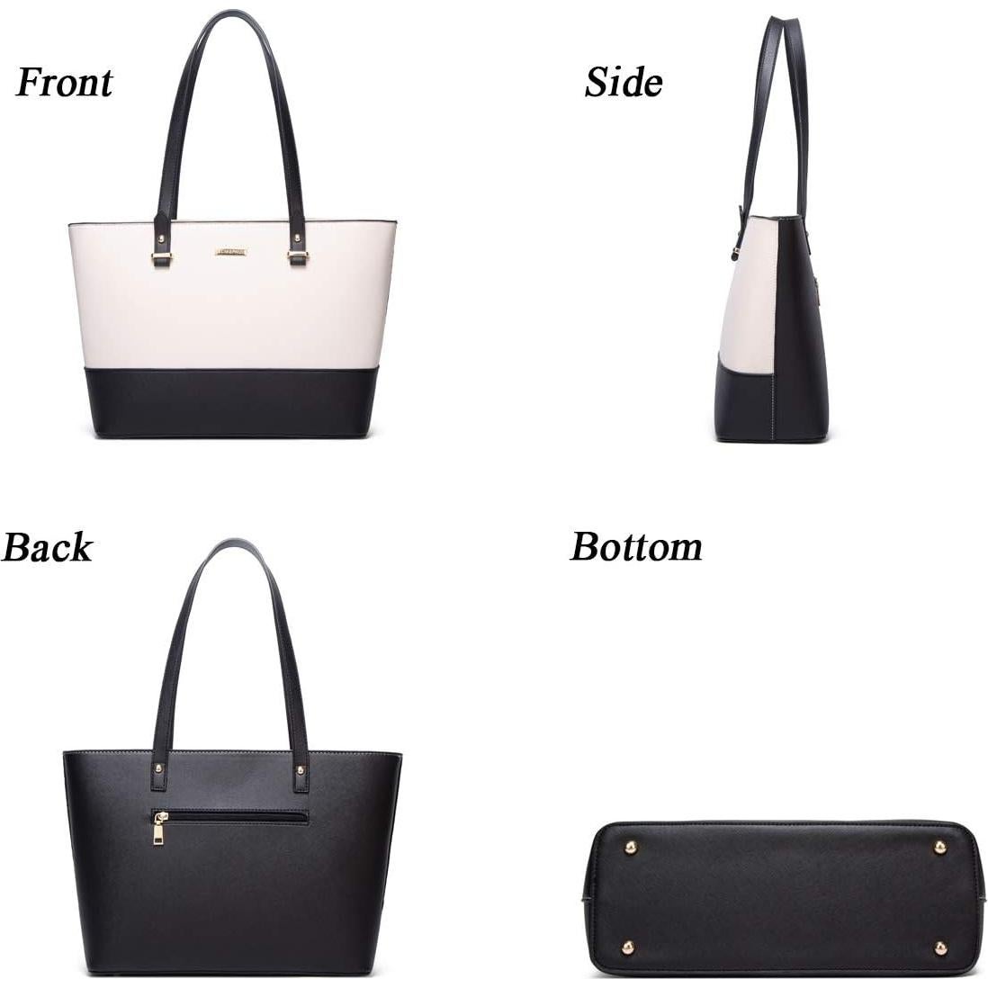 Conjunto de 4 Bolsos de Mano Lovematch Cuero Sintético