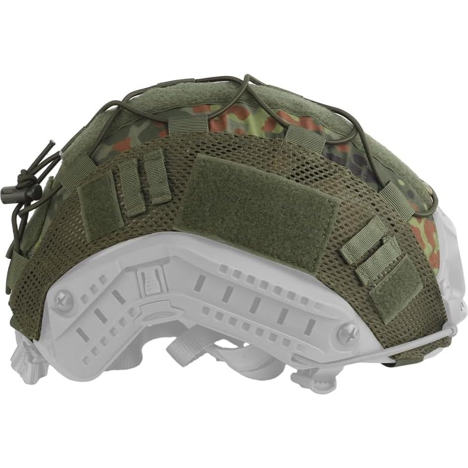 Cubierta de Casco Táctico GHILEO Camuflada Nylon 25.9x42 cm