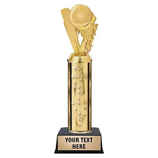 Trofeo Cricket Fireball Crown Awards 27.94 cm Grabado Personalizado