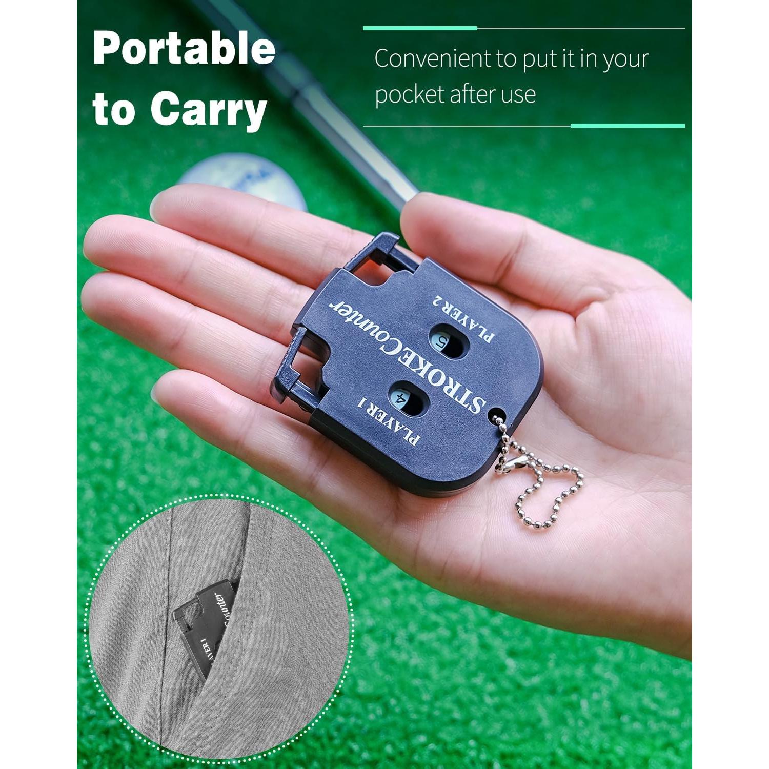 Contador de Golpes GreenHaven Mini Golf 2 Dígitos Portátil