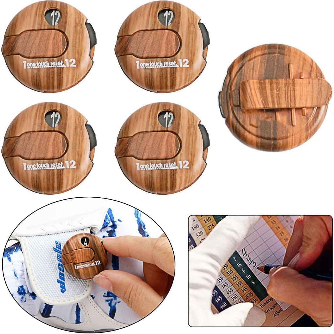 Contador de Puntuaciones para Sombrero de Golf gotosee - 2 Unidades