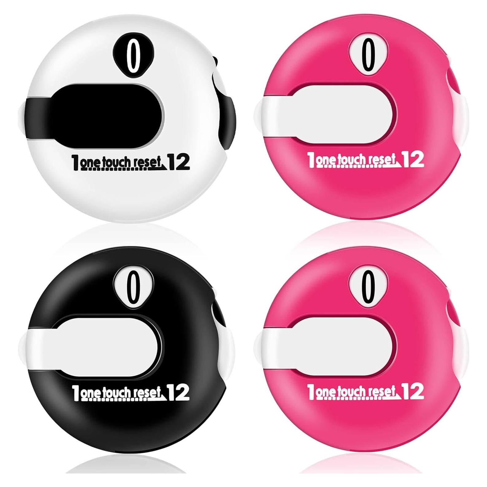 Contador de Puntuación de Golf Frienda 4 Pcs Mini 3 cm