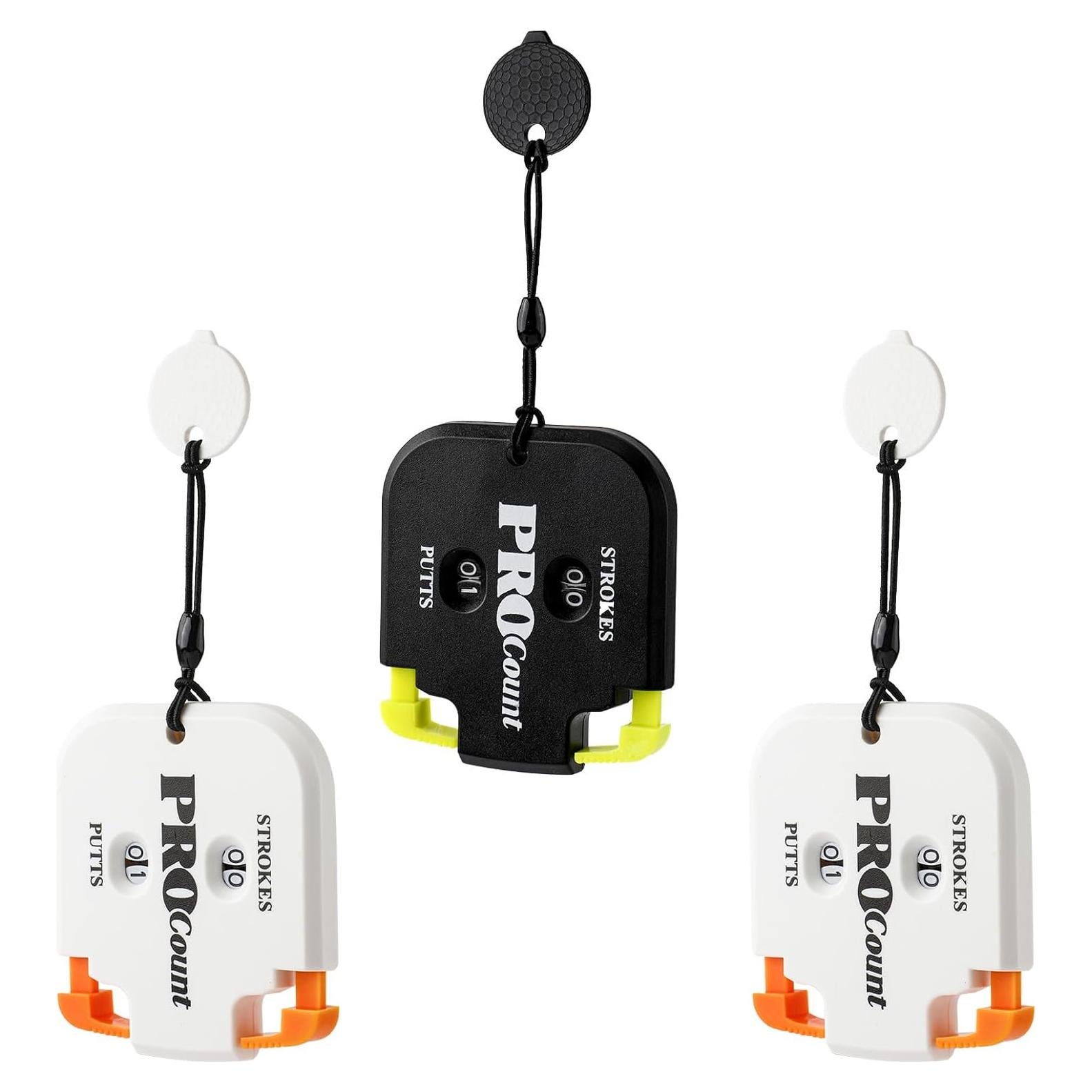 Contador de Golpes de Golf NQEUEPN Mini 3 Piezas 6.5x5.6cm