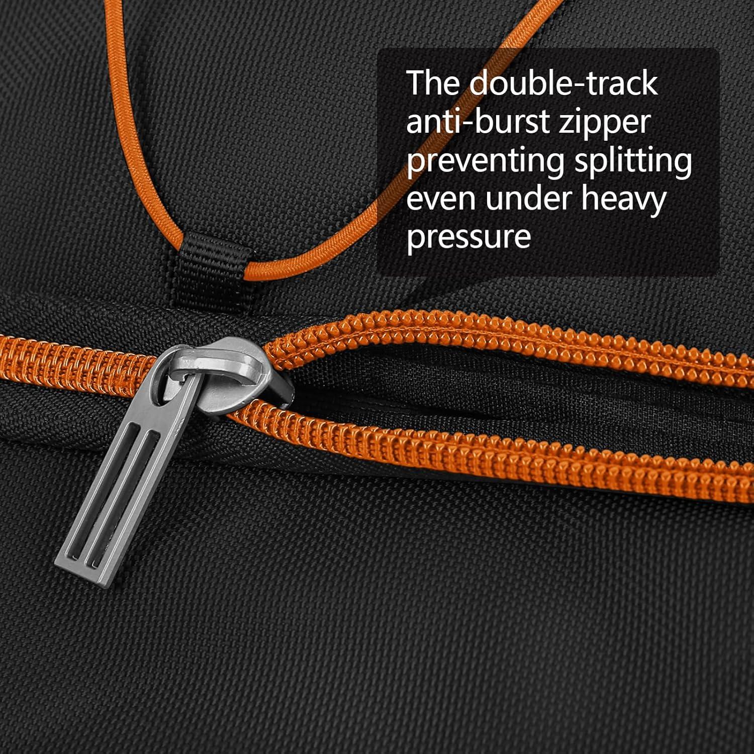 Bolsa de viaje Oxford 140L Vrtisa con ruedas y compartimentos