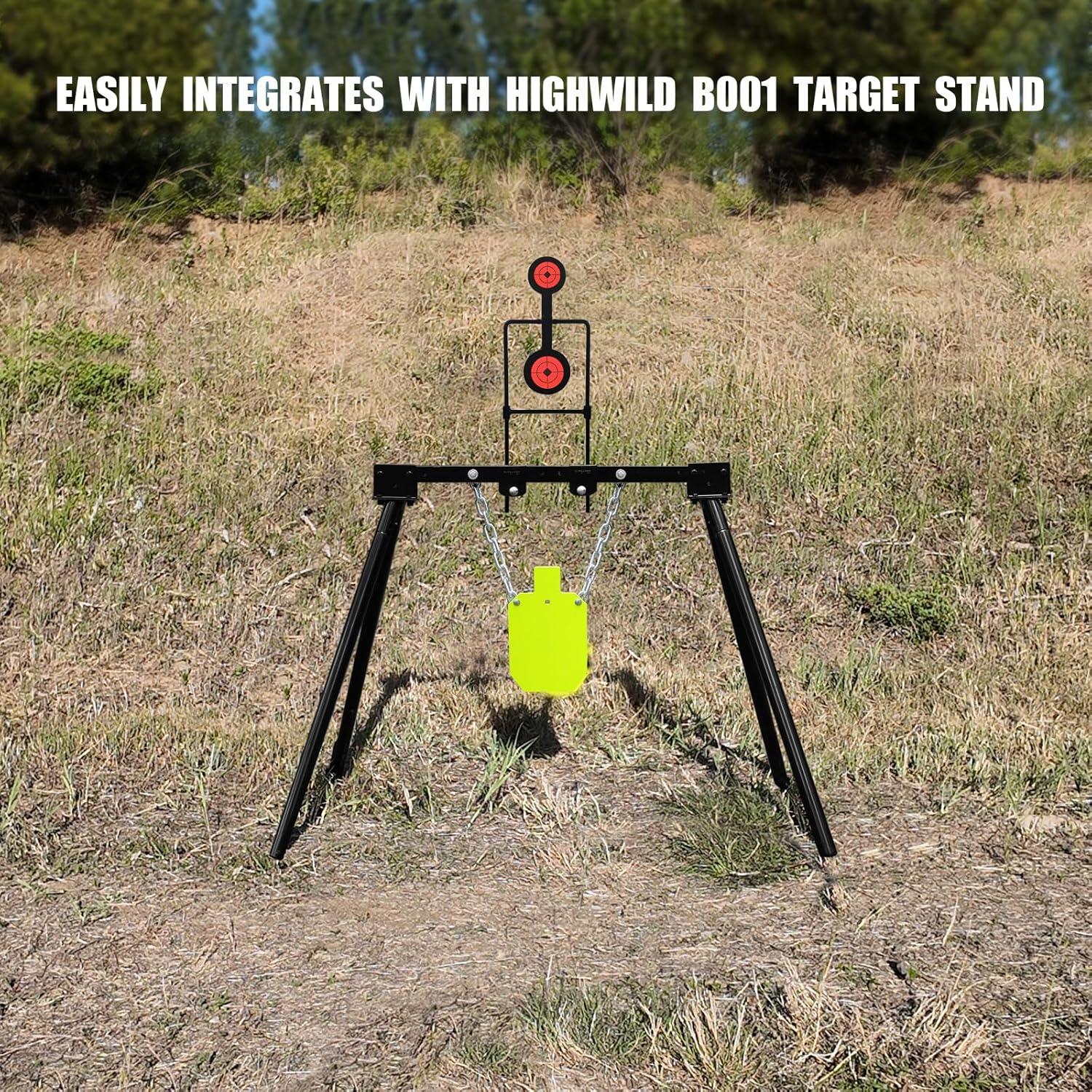 Objetivos de Tiro Doble Spinner Highwild 0.95 cm Acero Automático