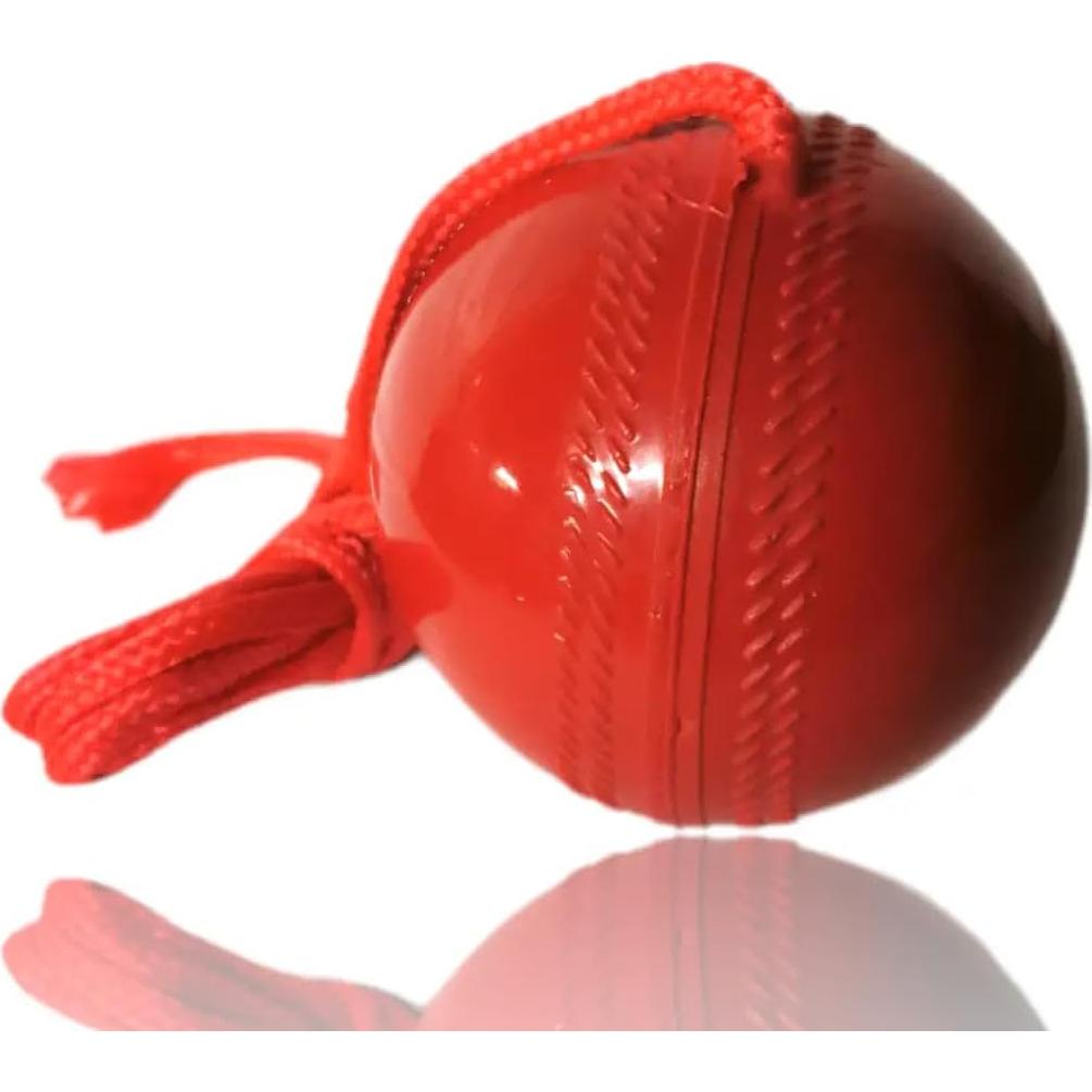 Pelota de Cricket Colgante Bratla con Cuerda PVC 218g