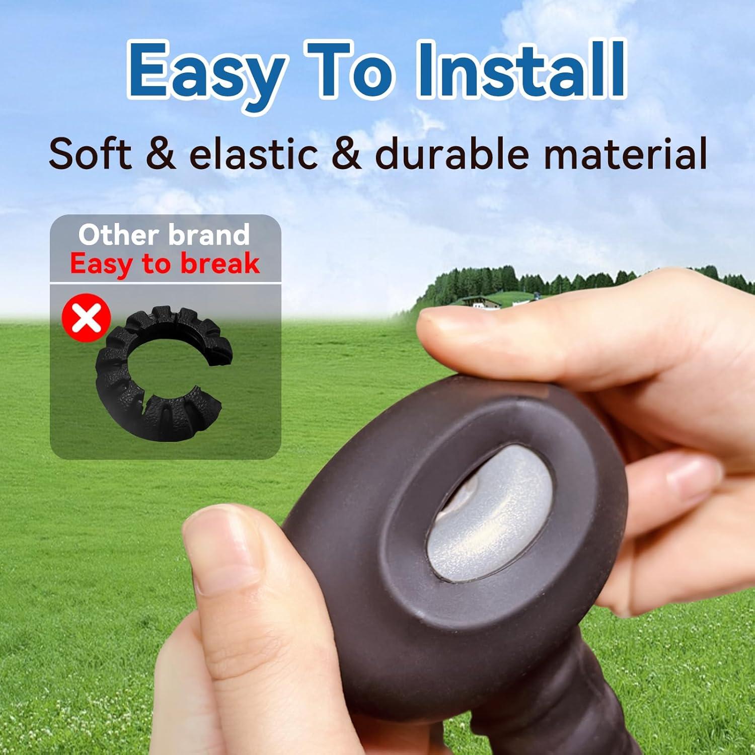 Cubierta de Perilla de Agarre de Bate de Béisbol AISHAIDO - Negro