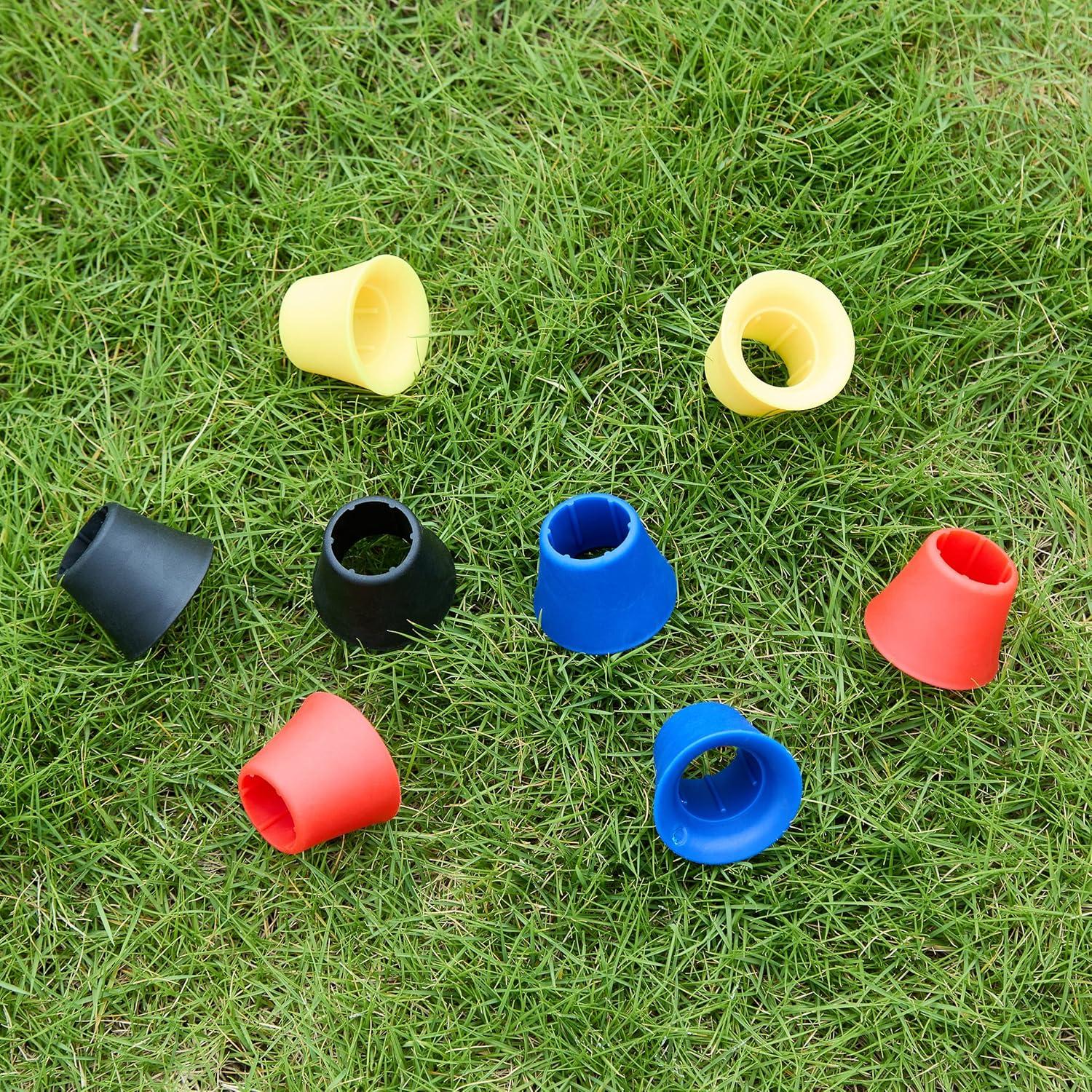 Anillos de agarre para bate Yuyongshuai 8 paquetes + 2 protectores