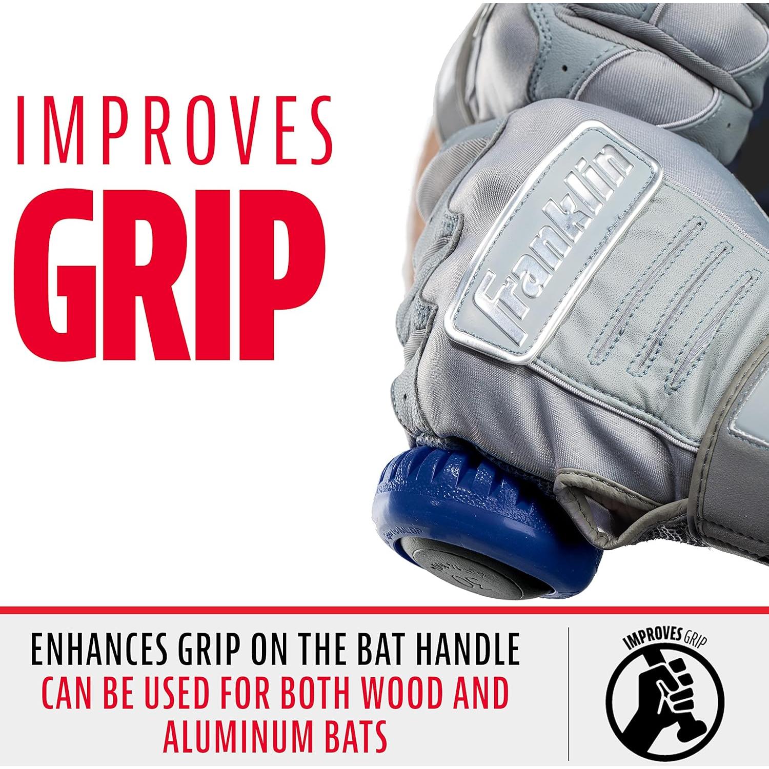 Perilla de agarre Franklin Sports Gator Grip para béisbol y softbol