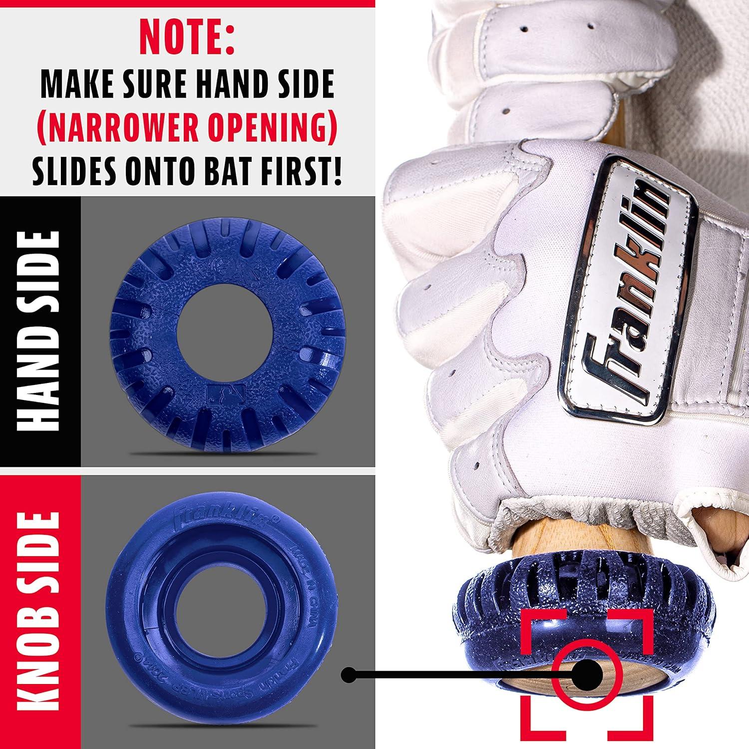 Perilla de agarre Franklin Sports Gator Grip para béisbol y softbol