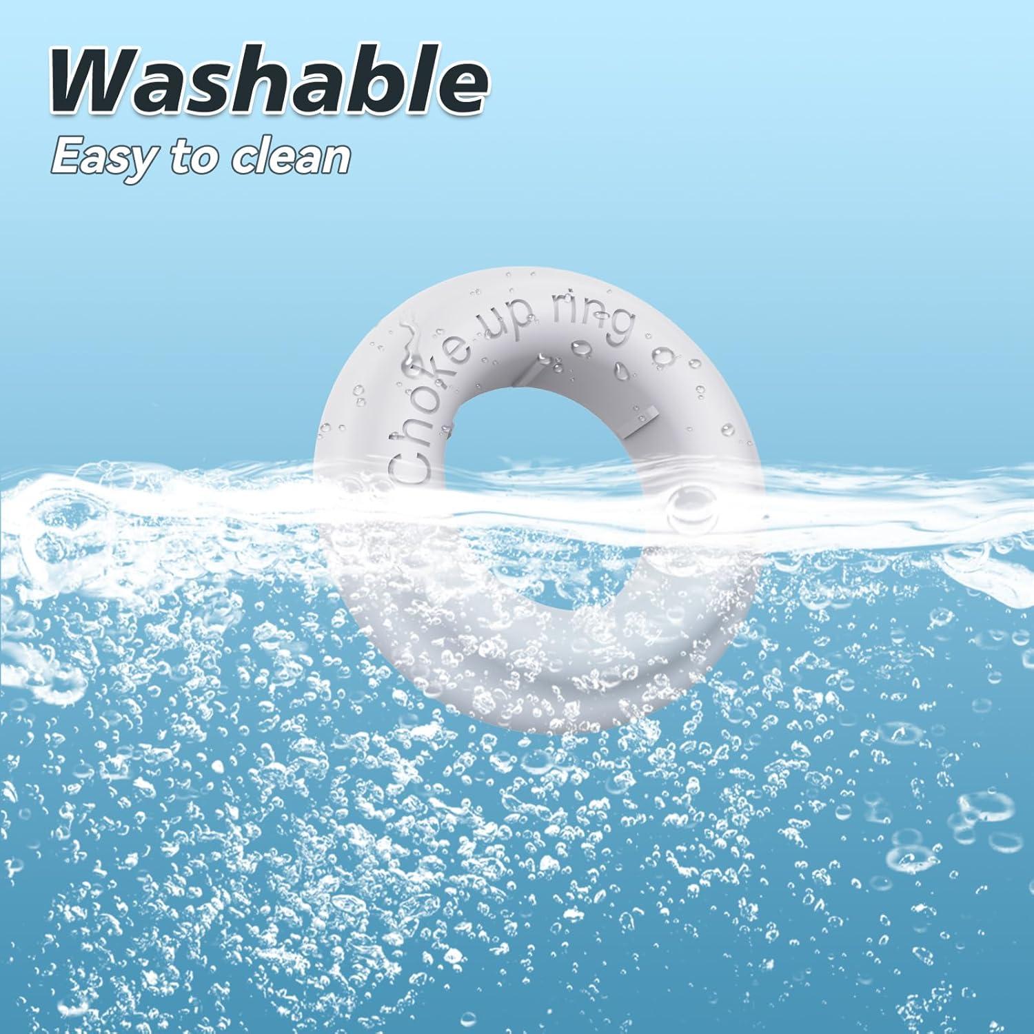 5 Anillos Choke Up para Bate de Béisbol MIPREZT - Silicona Suave