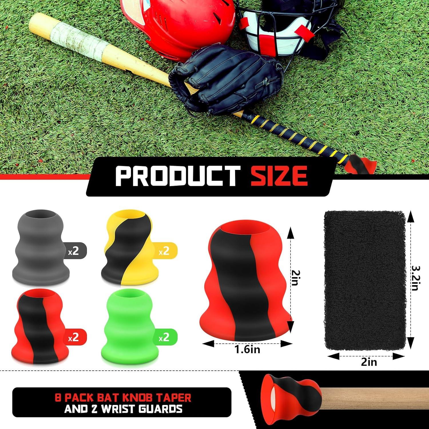 Perilla de Taper de Bate Gemscream + 2 Muñequera Absorbente