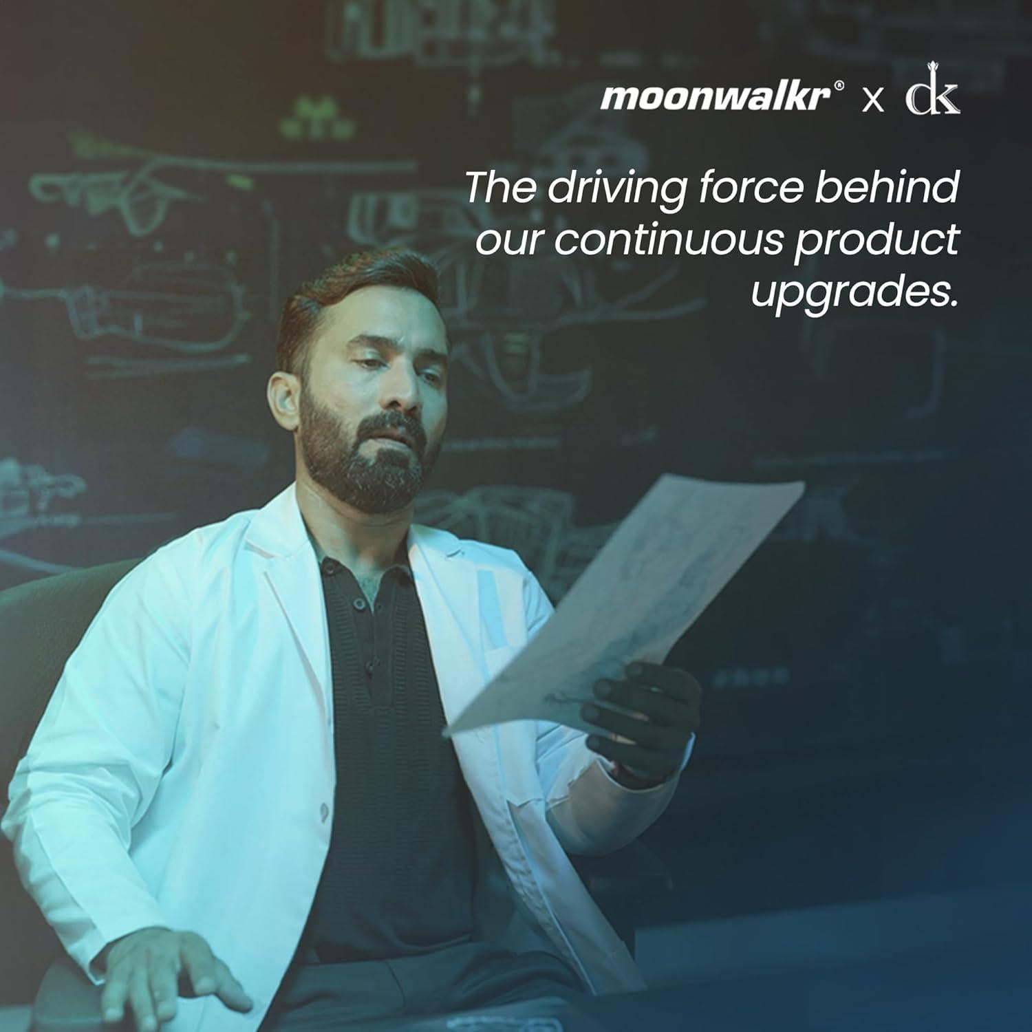 Protector de pecho cricket moonwalkr adulto azul