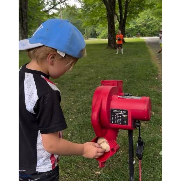 Máquina de Lanzamiento de Béisbol Heater Sports Base Hit Lite - 45 MPH