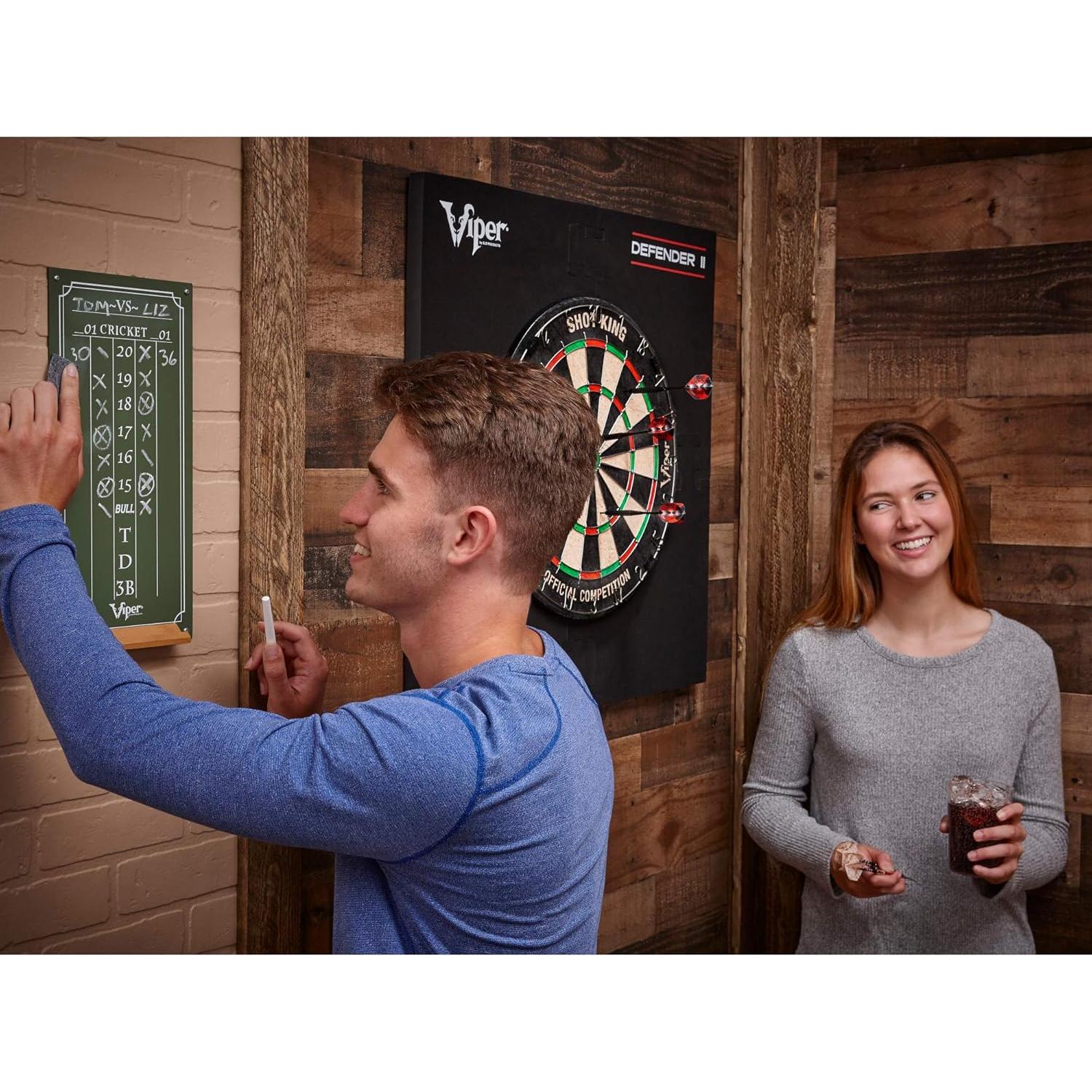 Tablero de Pizarra de Tiza Viper 39.37x20.32cm para Dardos