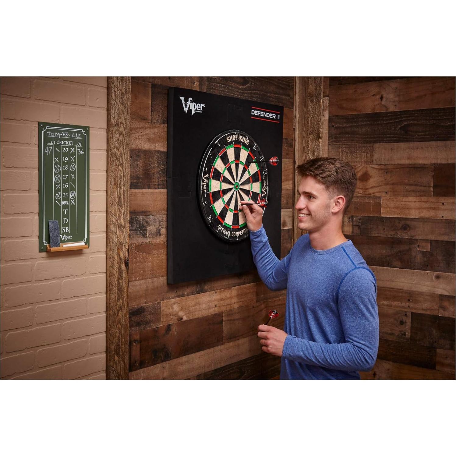 Tablero de Pizarra de Tiza Viper 39.37x20.32cm para Dardos