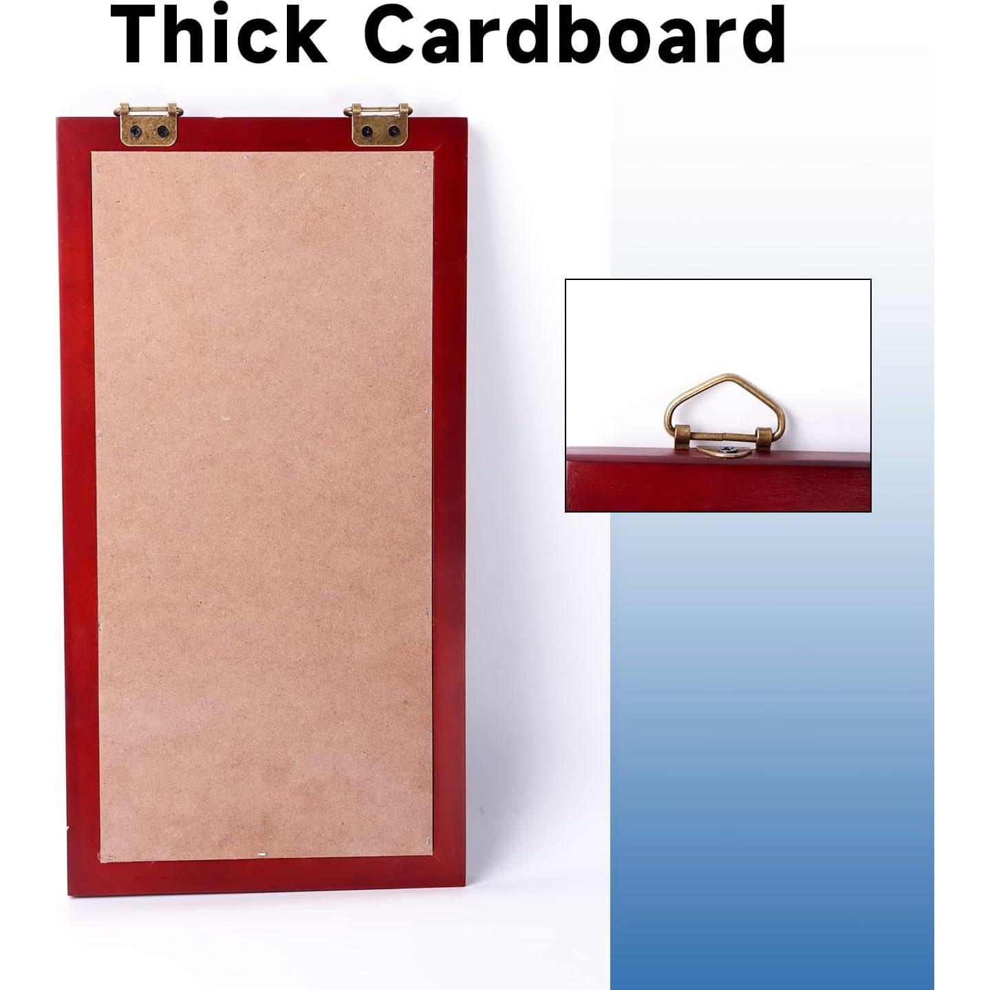 Tablero de Puntuación de Dardos GSE 41x21 cm Madera Borrado Seco