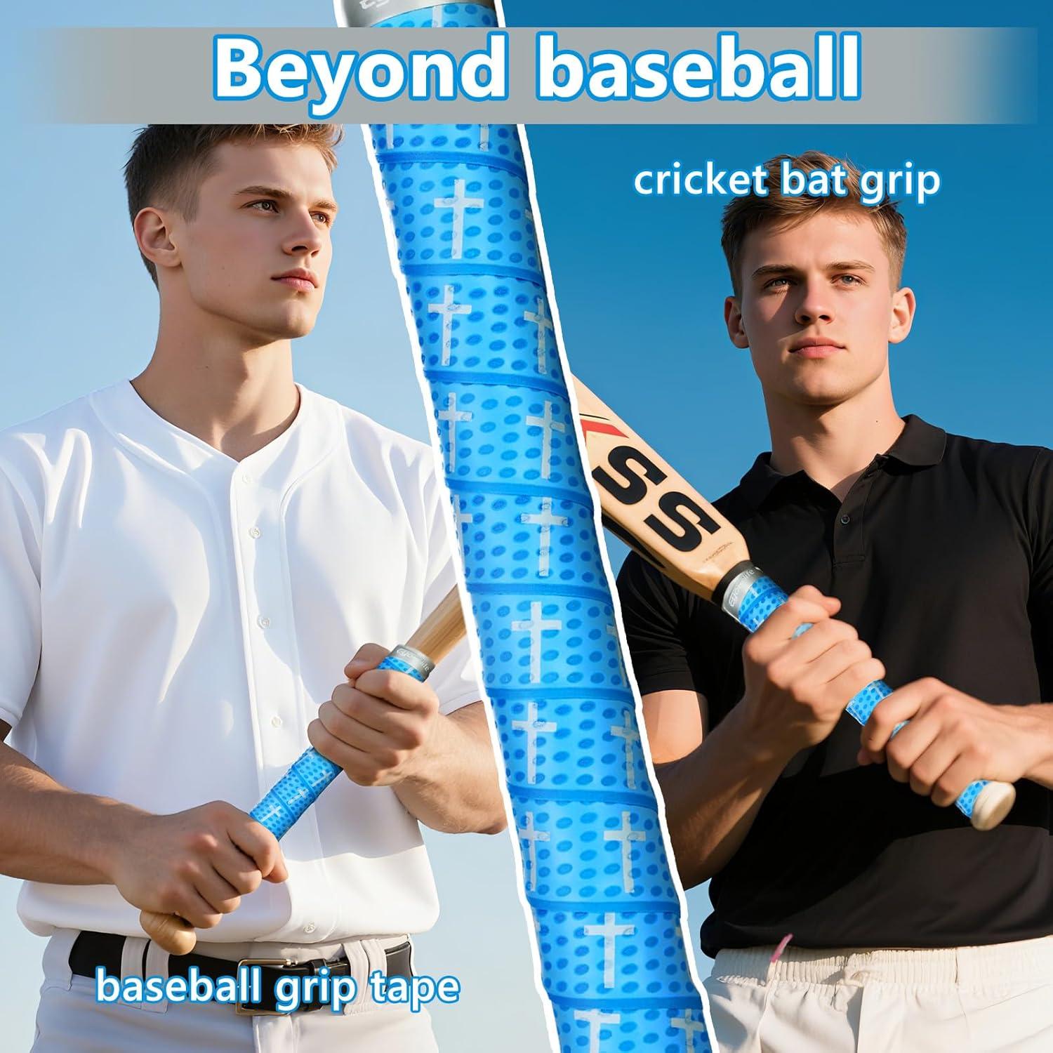 Envolturas de Agarre de Bate de Béisbol Eyourlife 2-Pack Antideslizante