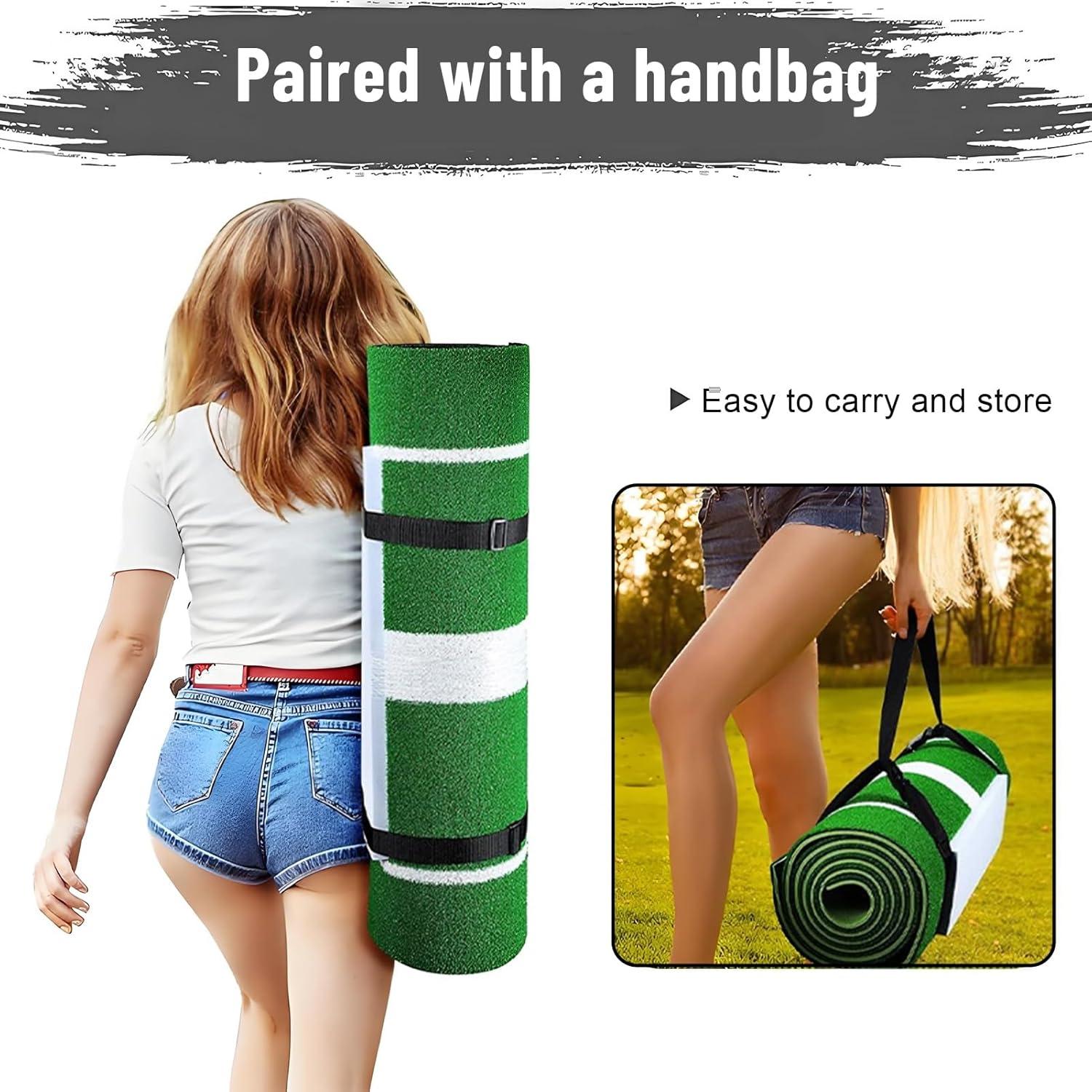 Alfombra de Lanzamiento de Softbol Awjaisca 91.5x305 cm Antideslizante