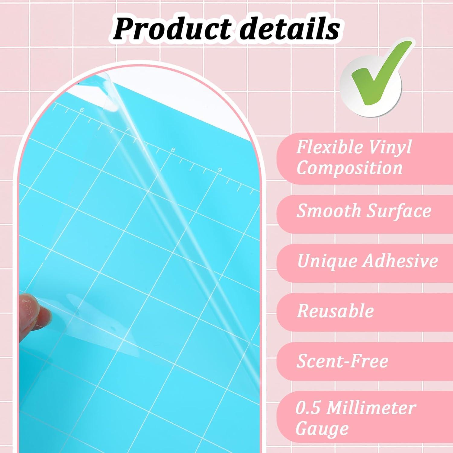 Juego de 11 Alfombrillas de Corte Yuanan Multicolor PVC