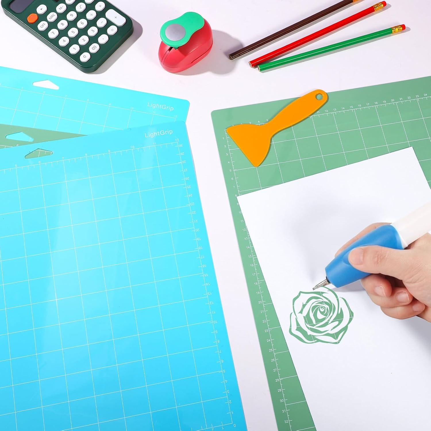 Juego de 11 Alfombrillas de Corte Yuanan Multicolor PVC