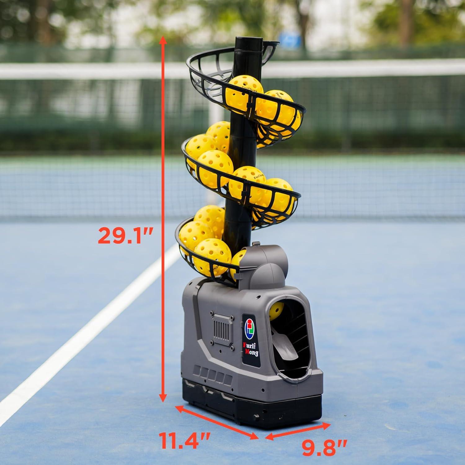 Máquina de Pickleball Furlihong 681PBH Automática 3 Ángulos