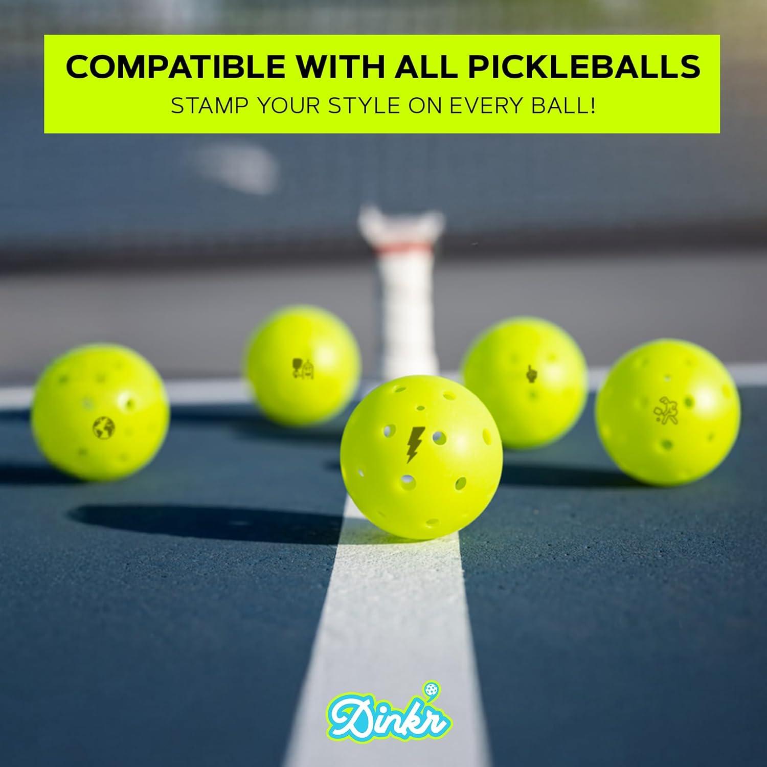 Estampador de Pickleball Dink Ink - Tinta Duradera y Fácil de Usar