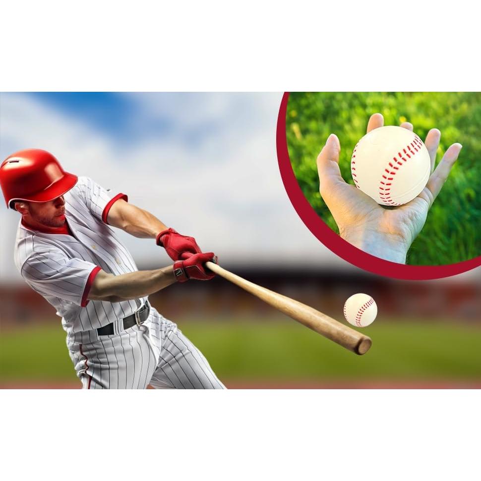 Pelotas de Béisbol de Espuma Grady VeloBlast 12 Unidades