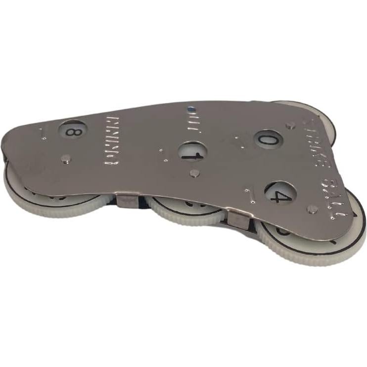 Indicador de Árbitro Markwort Acero Inoxidable 4 Diales