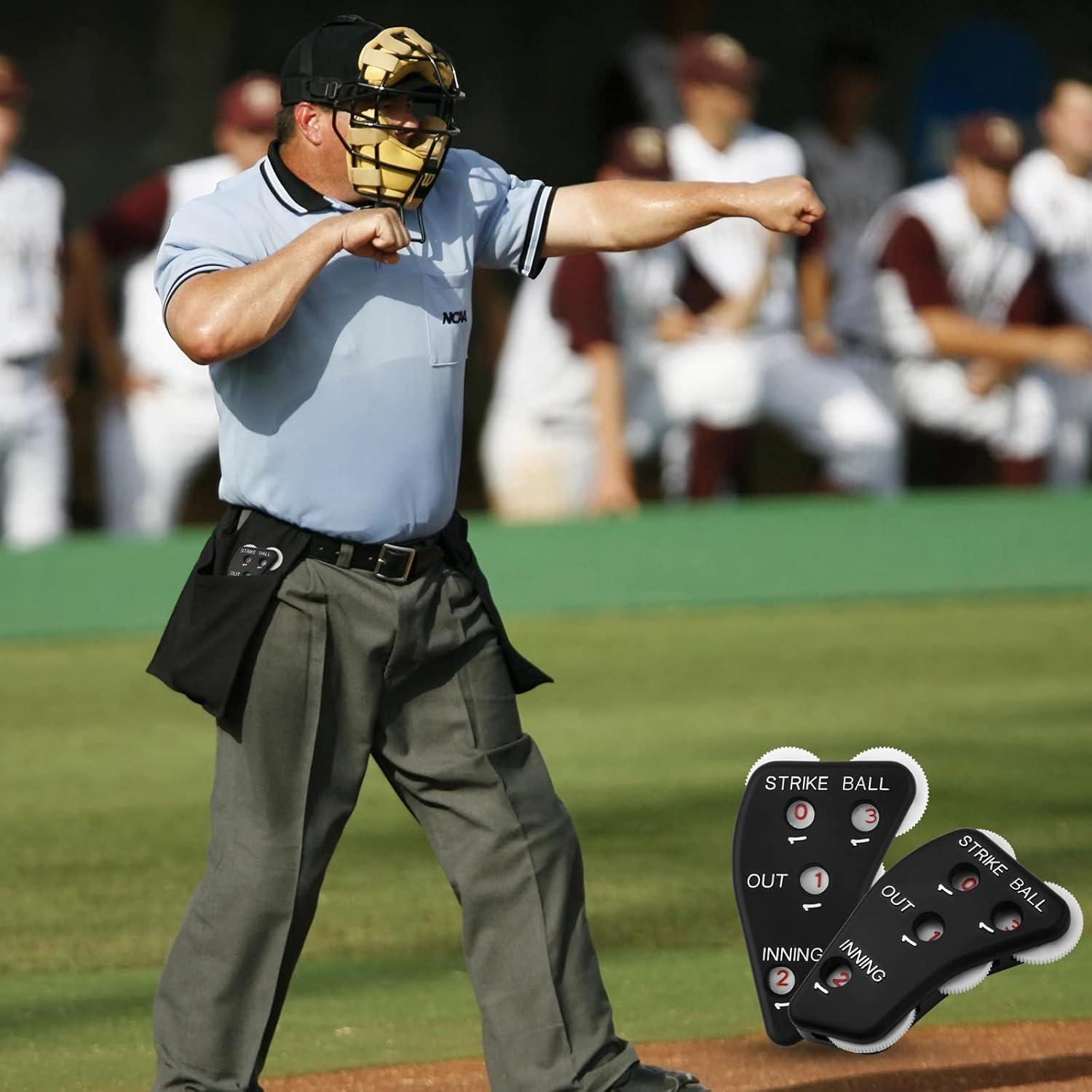 Contador Clicker de Béisbol TOYMIS 2 Piezas Negro 4 Diales