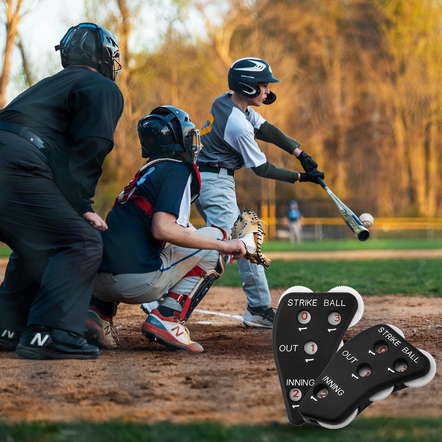 Contador Clicker de Béisbol TOYMIS 2 Piezas Negro 4 Diales