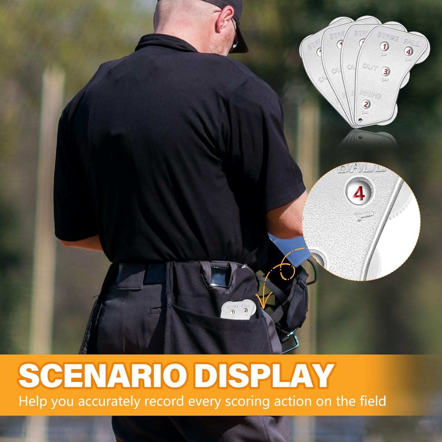 Contador de Beisbol Lenwen con 4 Ruedas - Práctico y Duradero