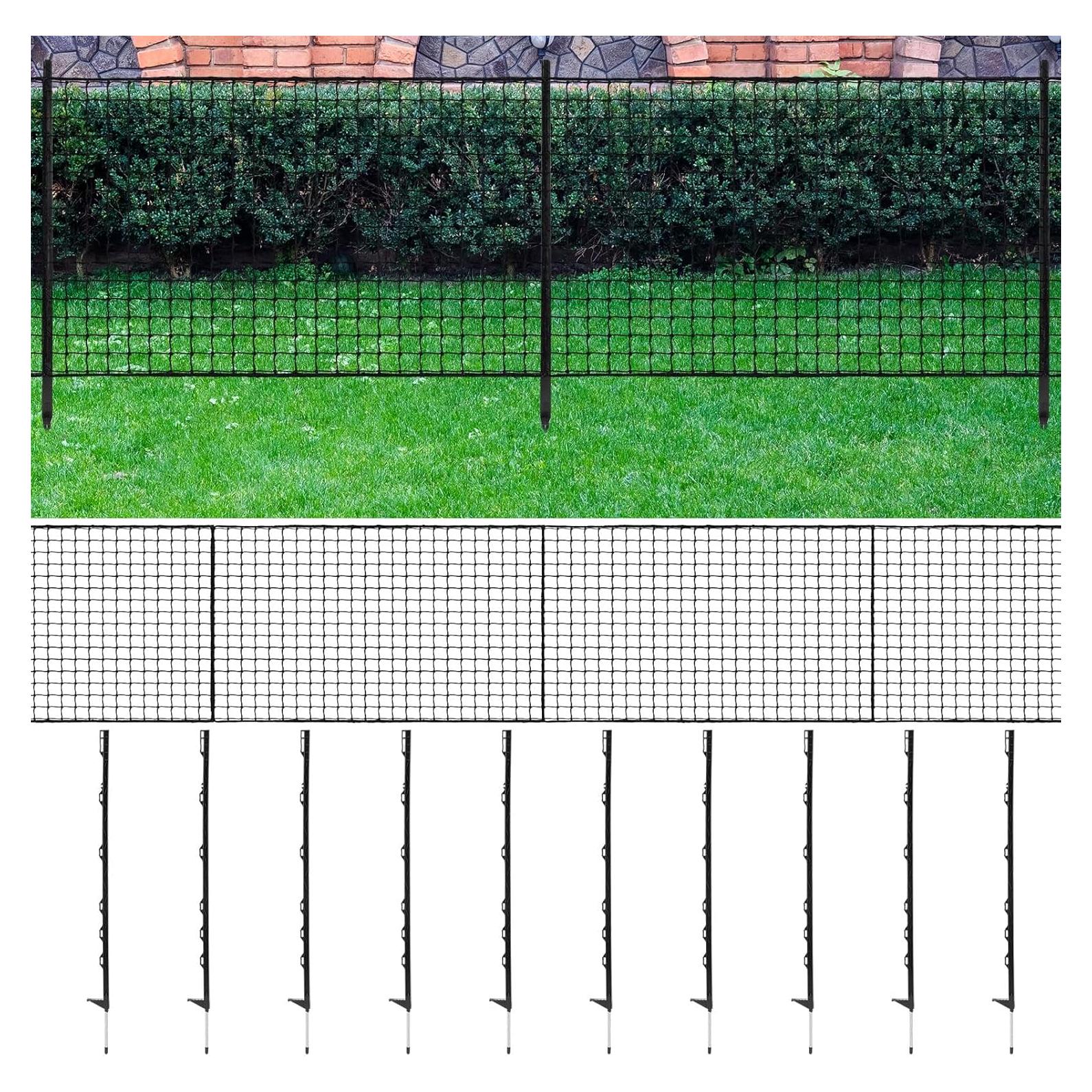 Red de Detención de Pelotas GliCraft 20m x 1m para Patio